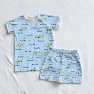 Bill's Golf Day Pajamas  - Short or Long Sleeve (3 months to kids 14)