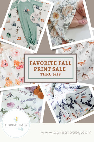 Fall print sale - photo of all 6 prints