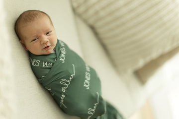 Camden Stretchy Swaddle Olive