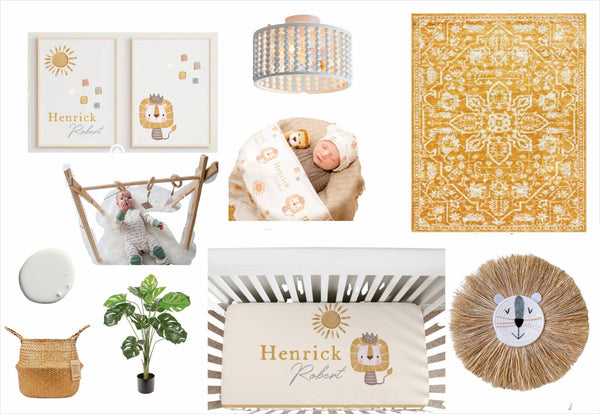 Photo of lion themed nursery collection ideas