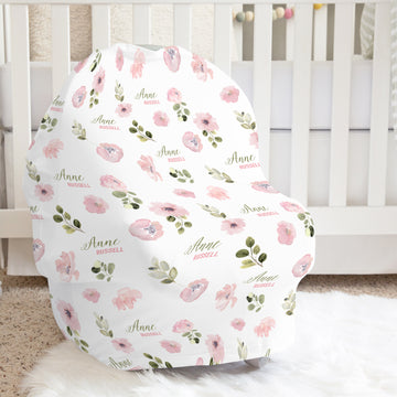 Abigail Floral Car Seat Cover