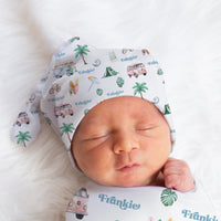 Beach Bum Hat or Headband (Boy and Girl Options)