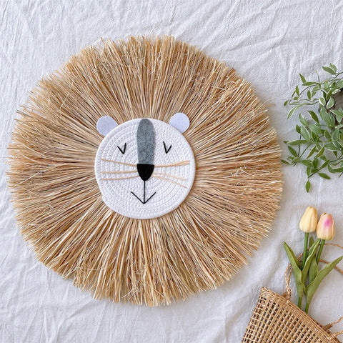 Raffia Lion