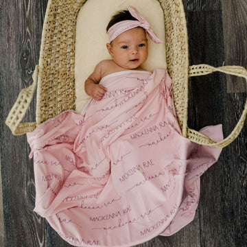 Camden Stretchy Swaddle Pink