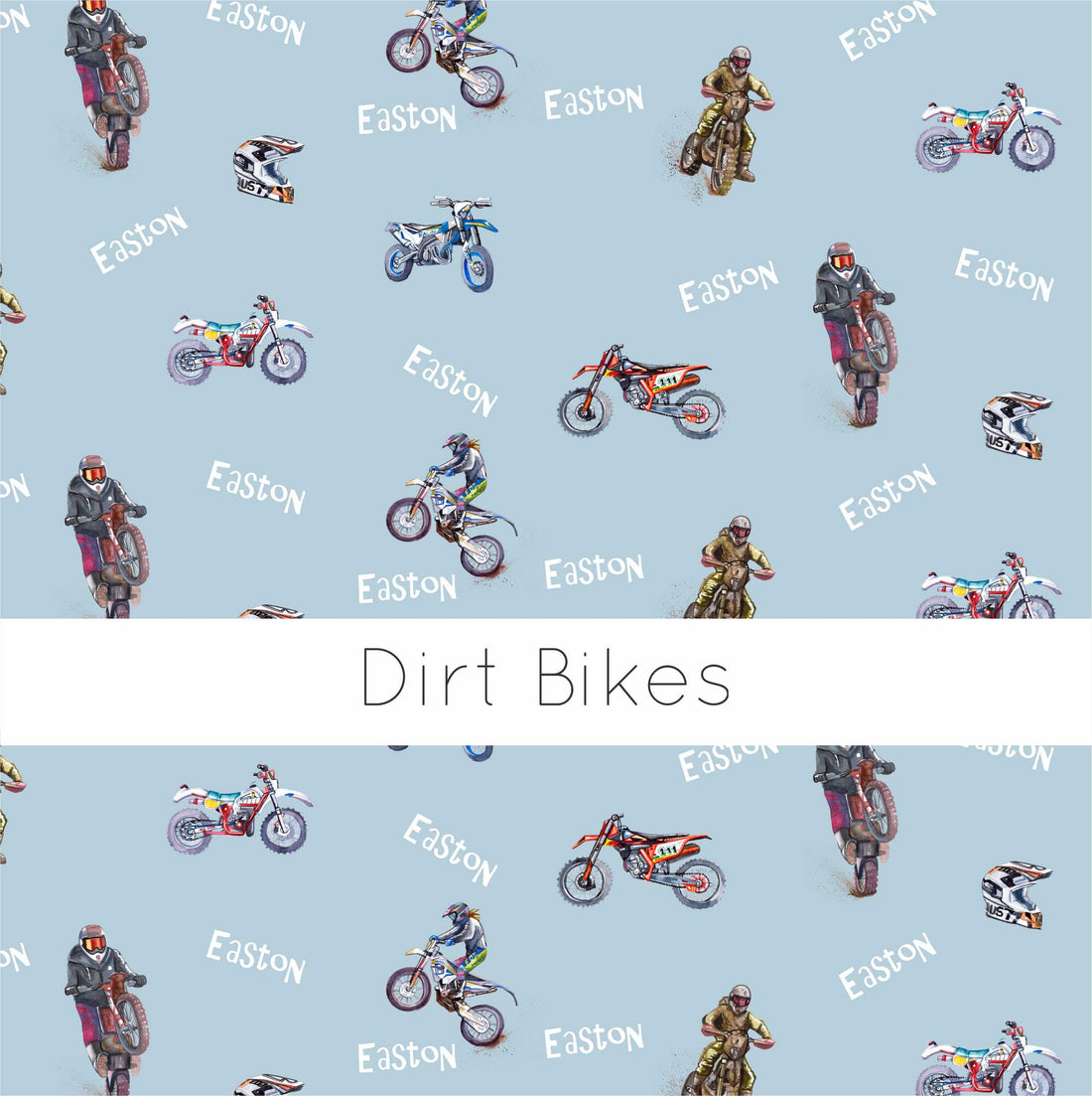 Dirt Bike Minky Deluxe Fur Throw