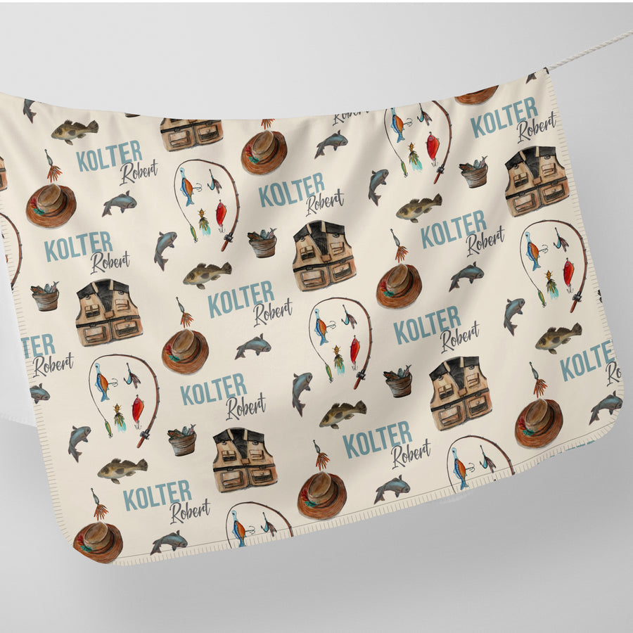 Fishing Buddy Stretchy Swaddle