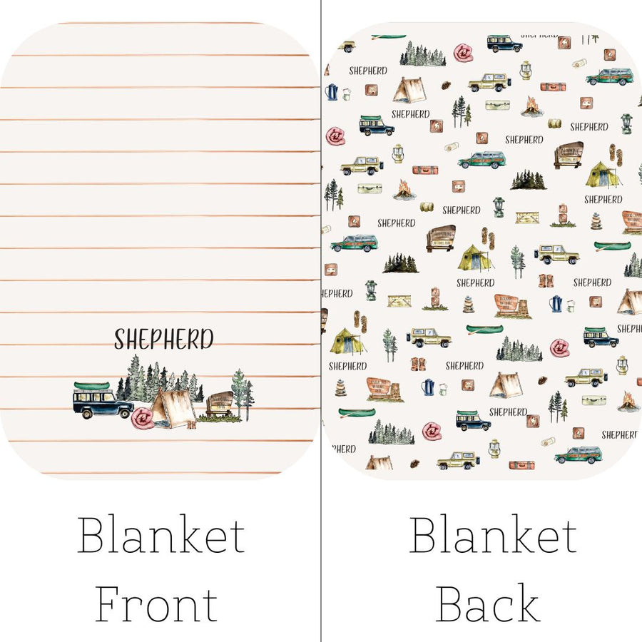 National Parks Stroller Blanket