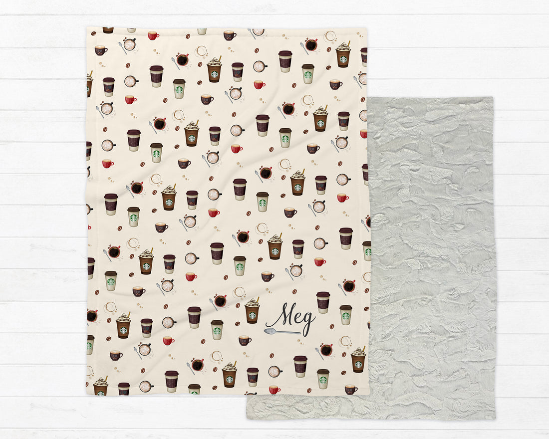 Coffee Lover Mom Blanket