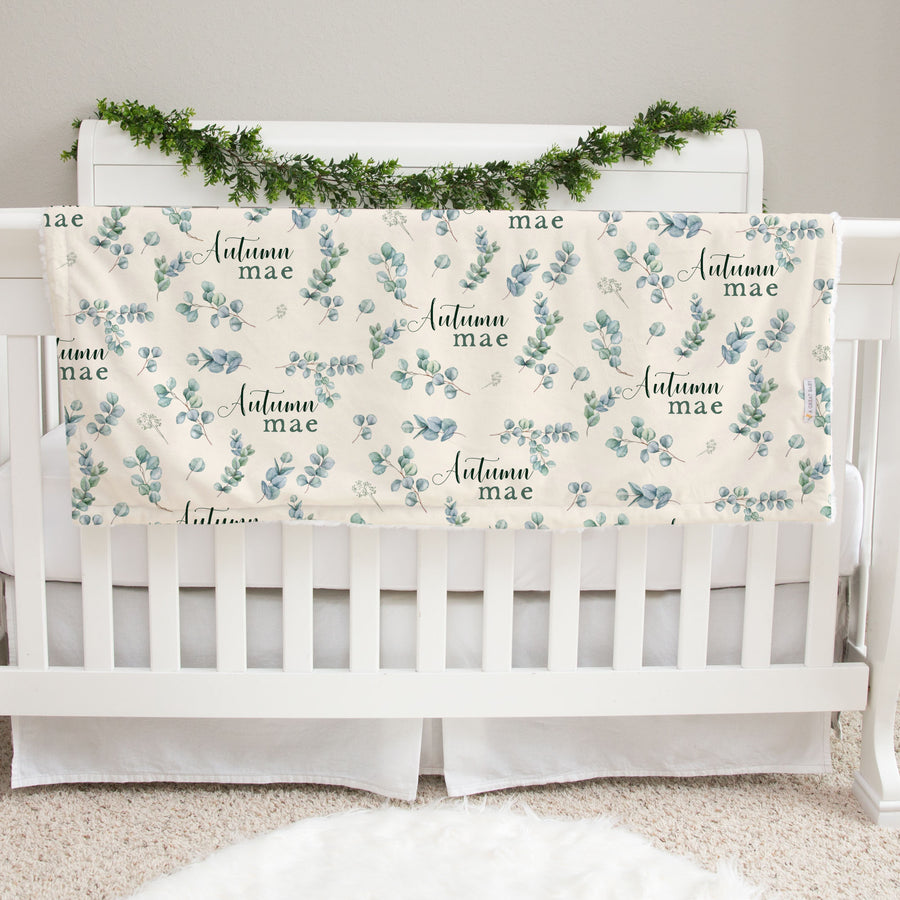 Eucalyptus Baby Deluxe Blanket