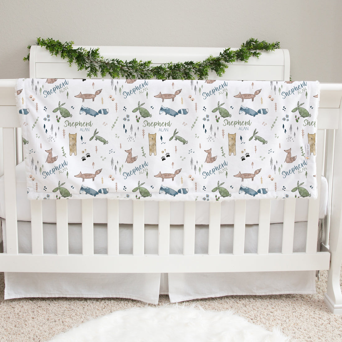 Forest Play Baby Deluxe Blanket