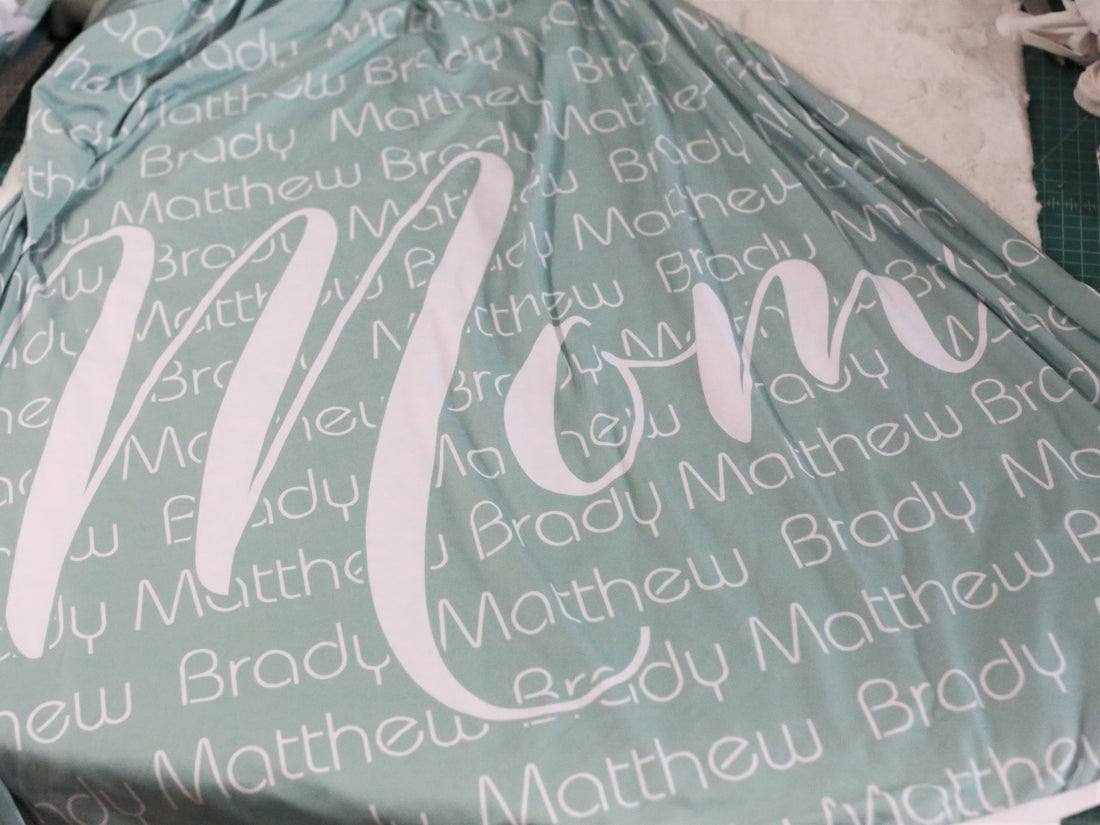 Kids' Names Grandma/Mom Blanket