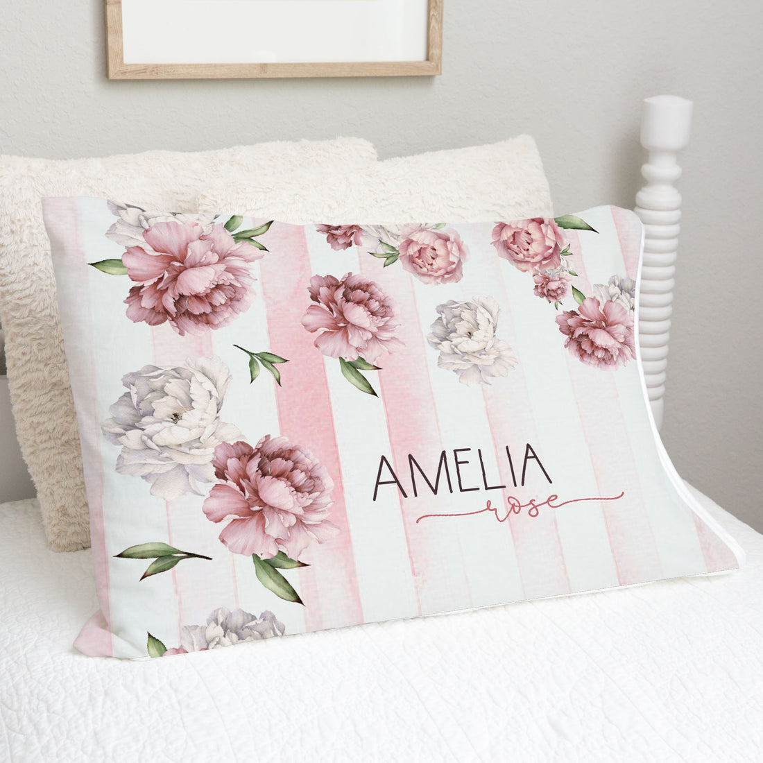 Jessica Floral Pillowcase