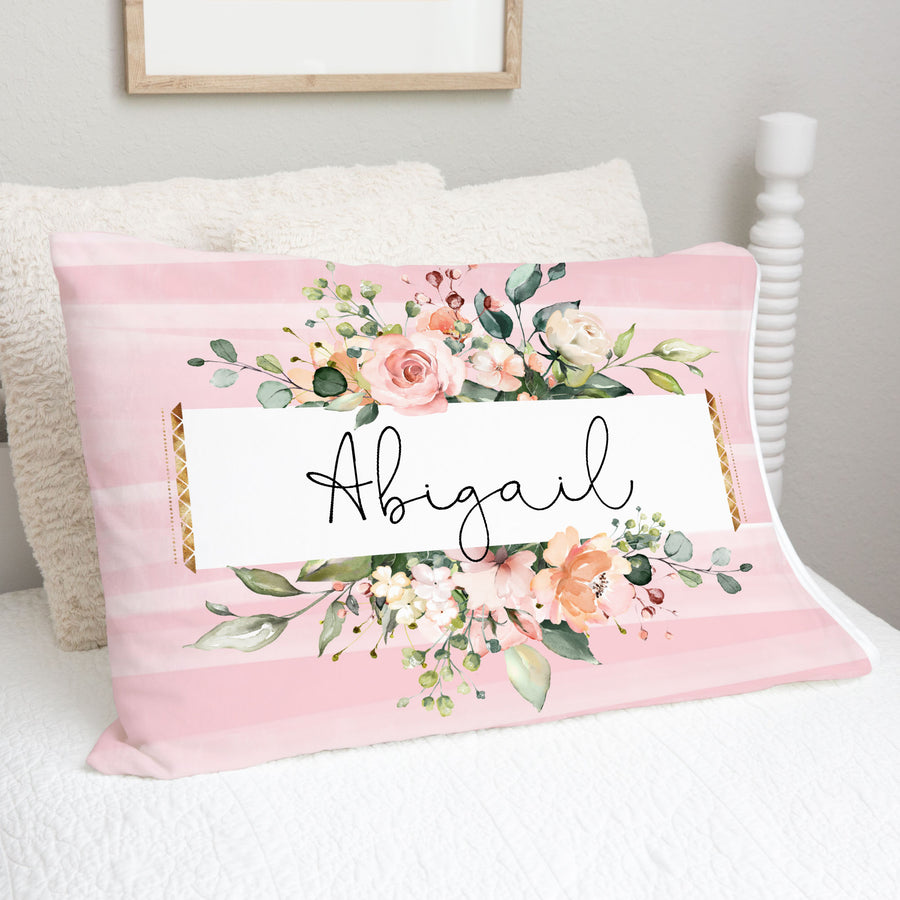 Rosie Posie Pillowcase