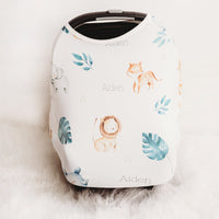 Safari Animals Car Seat Cover