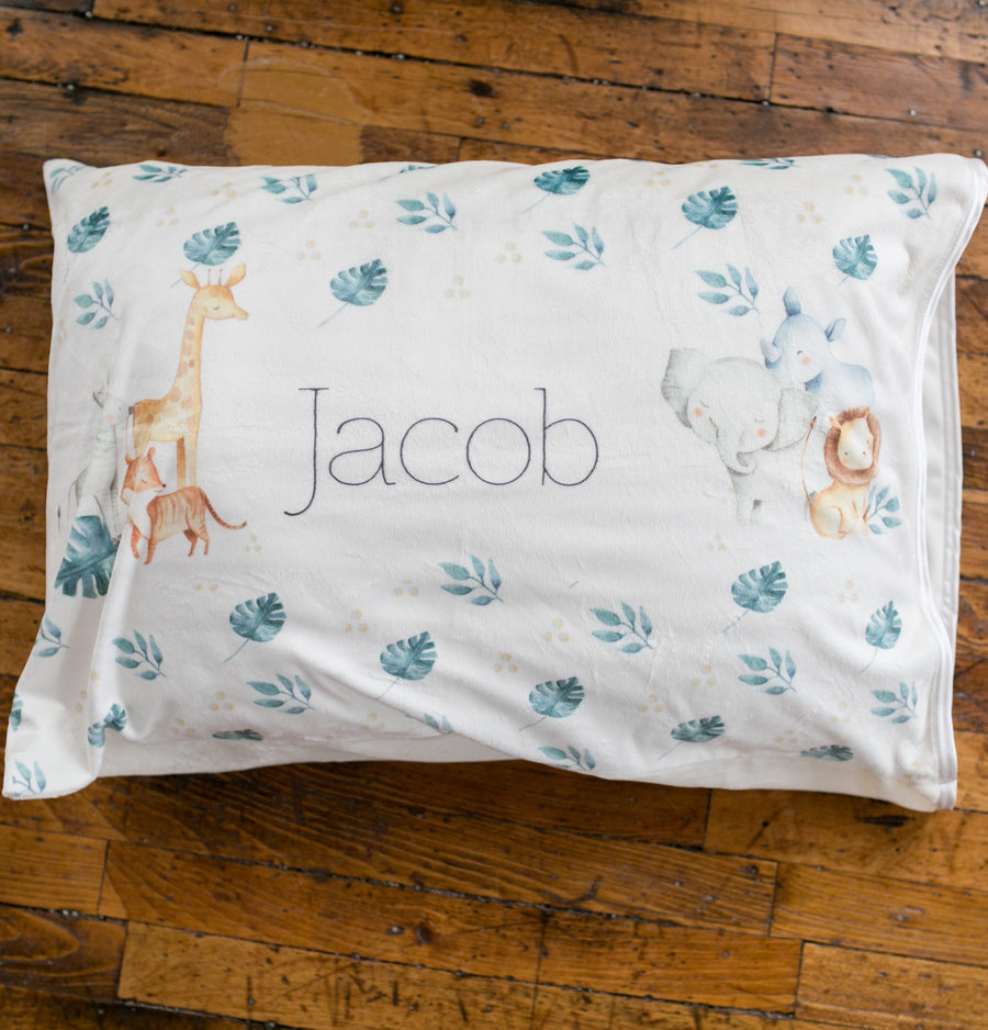 Safari Animals Pillowcase