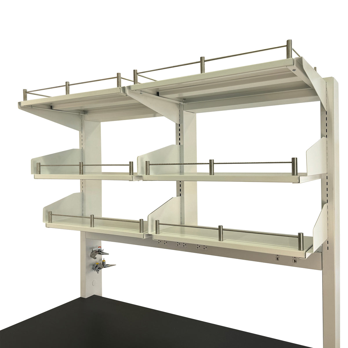 Avatar Lab Bench System Details - 04 - Shelving