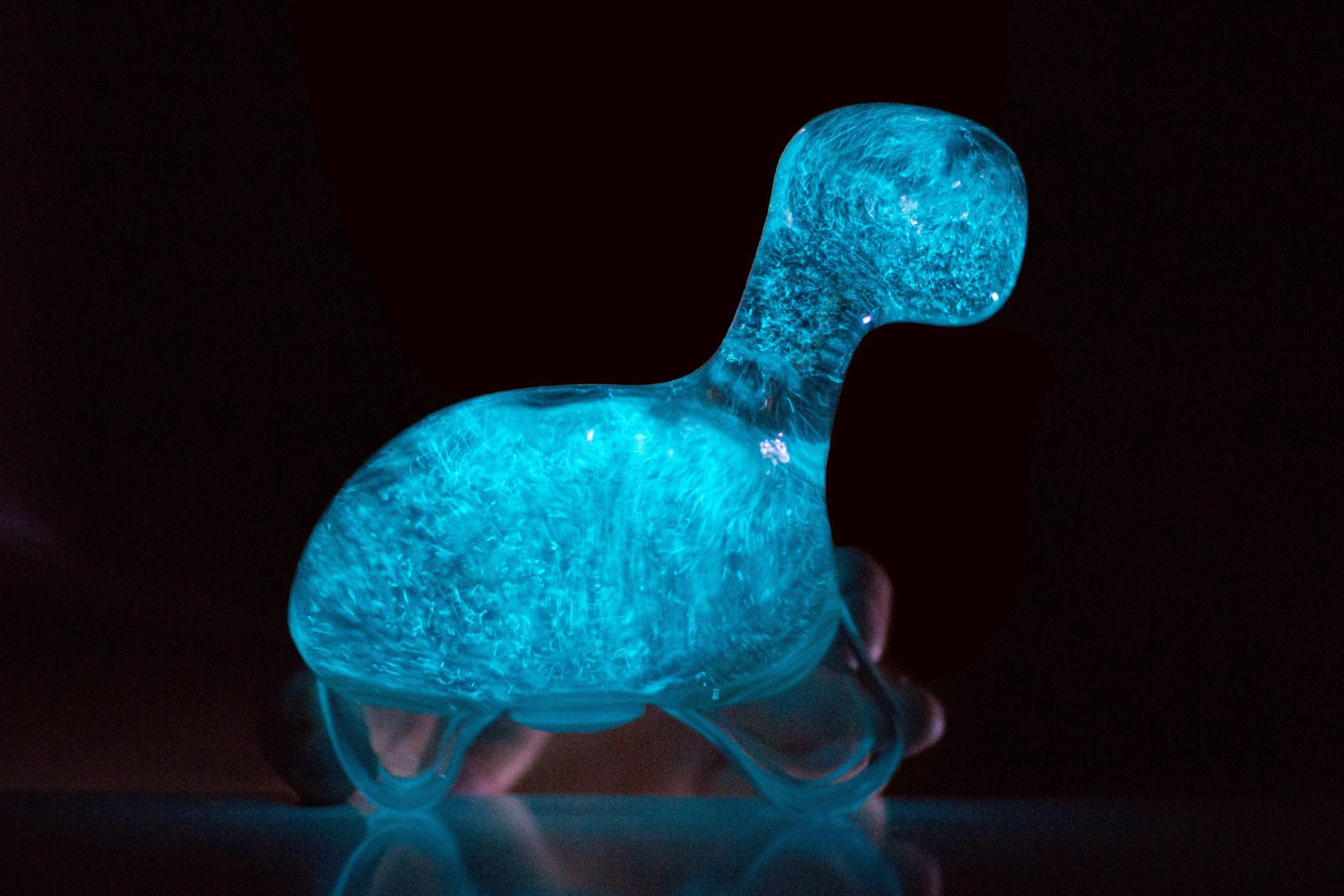 bioluminescent dino