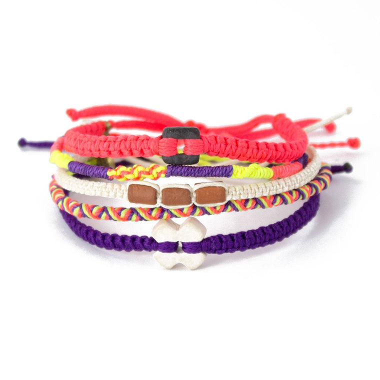 Bracelet Packs that give back to charities - beyondBeanie