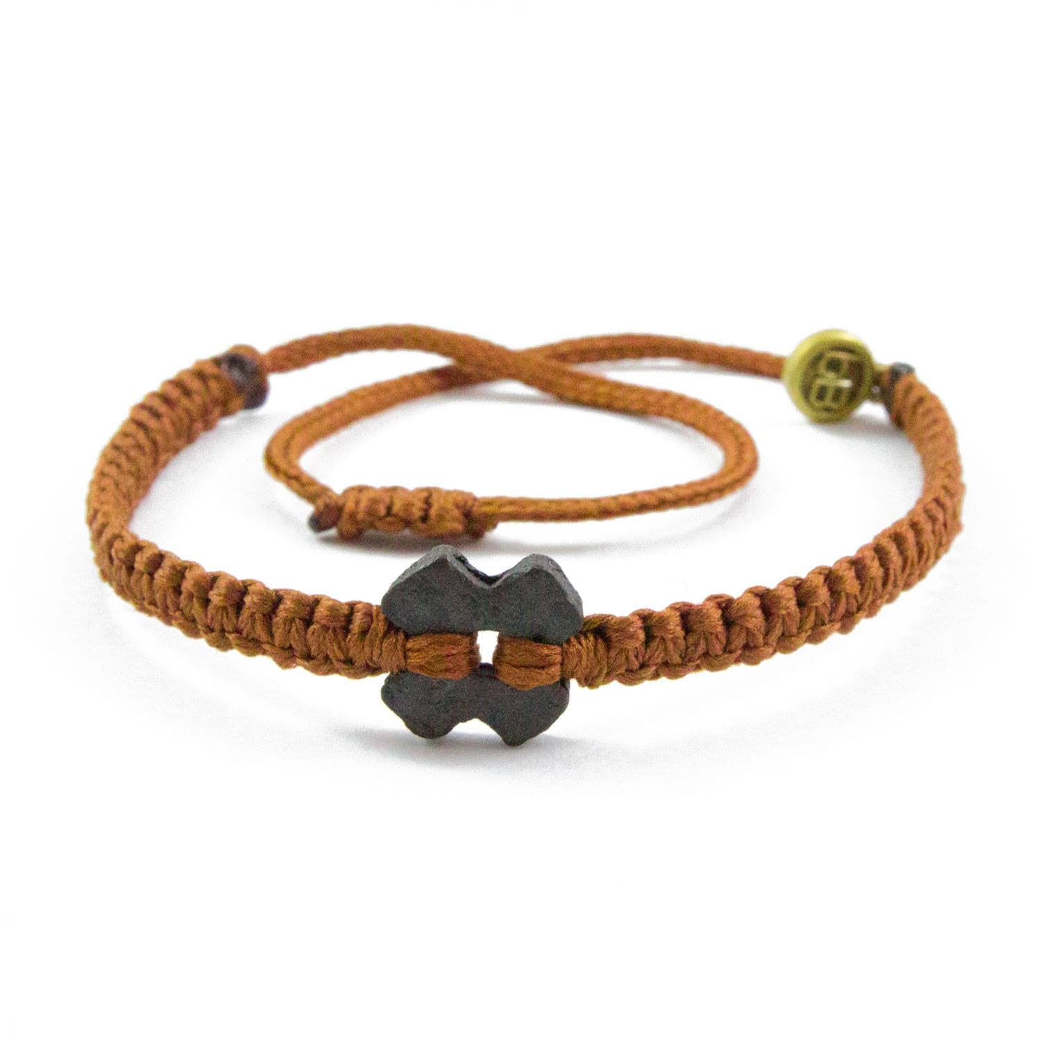 Black Tinkus Sweet Caramel Donation Bracelet - beyondBeanie