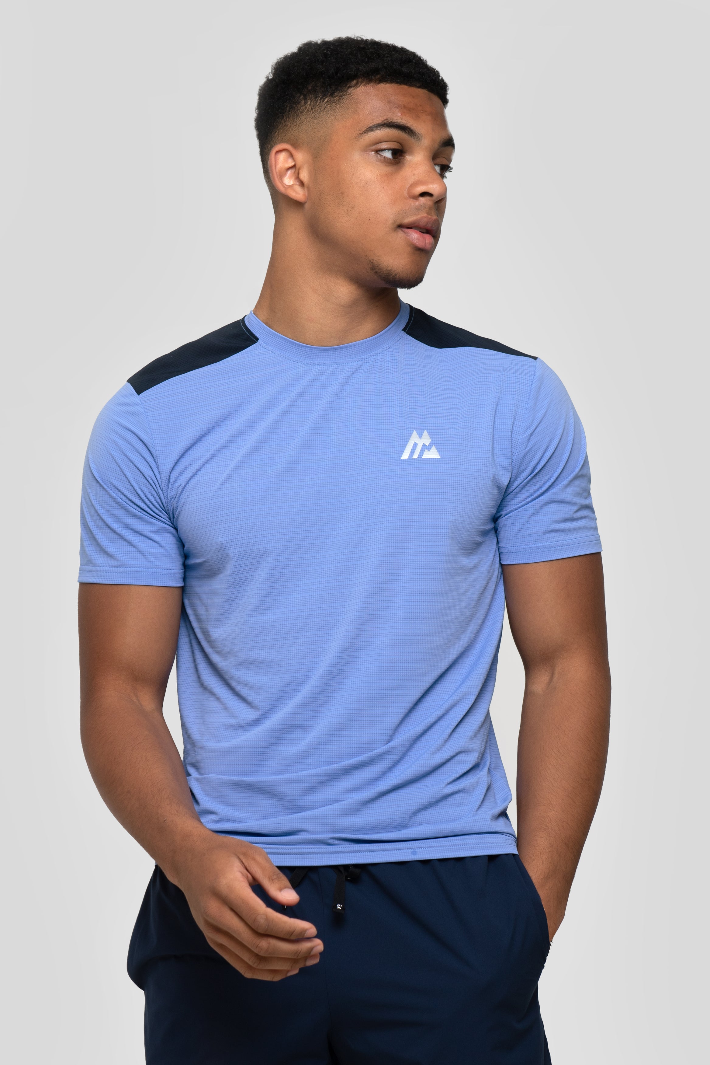 Edge T-Shirt - Blue/Navy