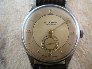Stunning Two-Toned Gold and Stainless Ulysse Nardin, Manual, 35mm