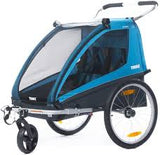 Thule Coaster XT Trailer + Stroller in Thule Blue