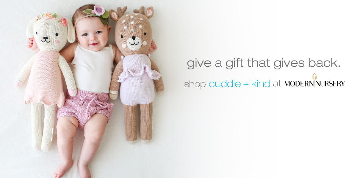 Shop cuddle+kind at Modern Nursery!