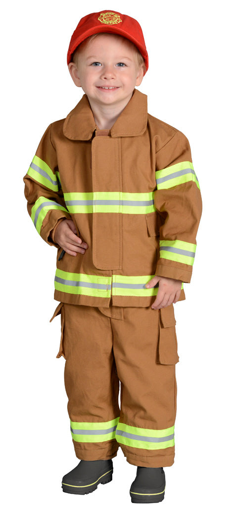 Image of Aeromax Junior Firefighter Suit Tan