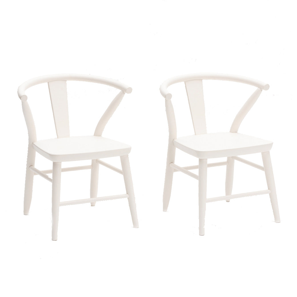 MG-CHA-CR-WH Crescent Chair x 2 sku MG-CHA-CR-WH