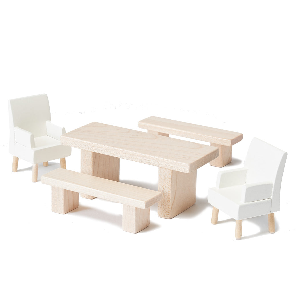 MG-DH-FURN-DRSET Dollhouse Furniture Set sku MG-DH-FURN-DRSET