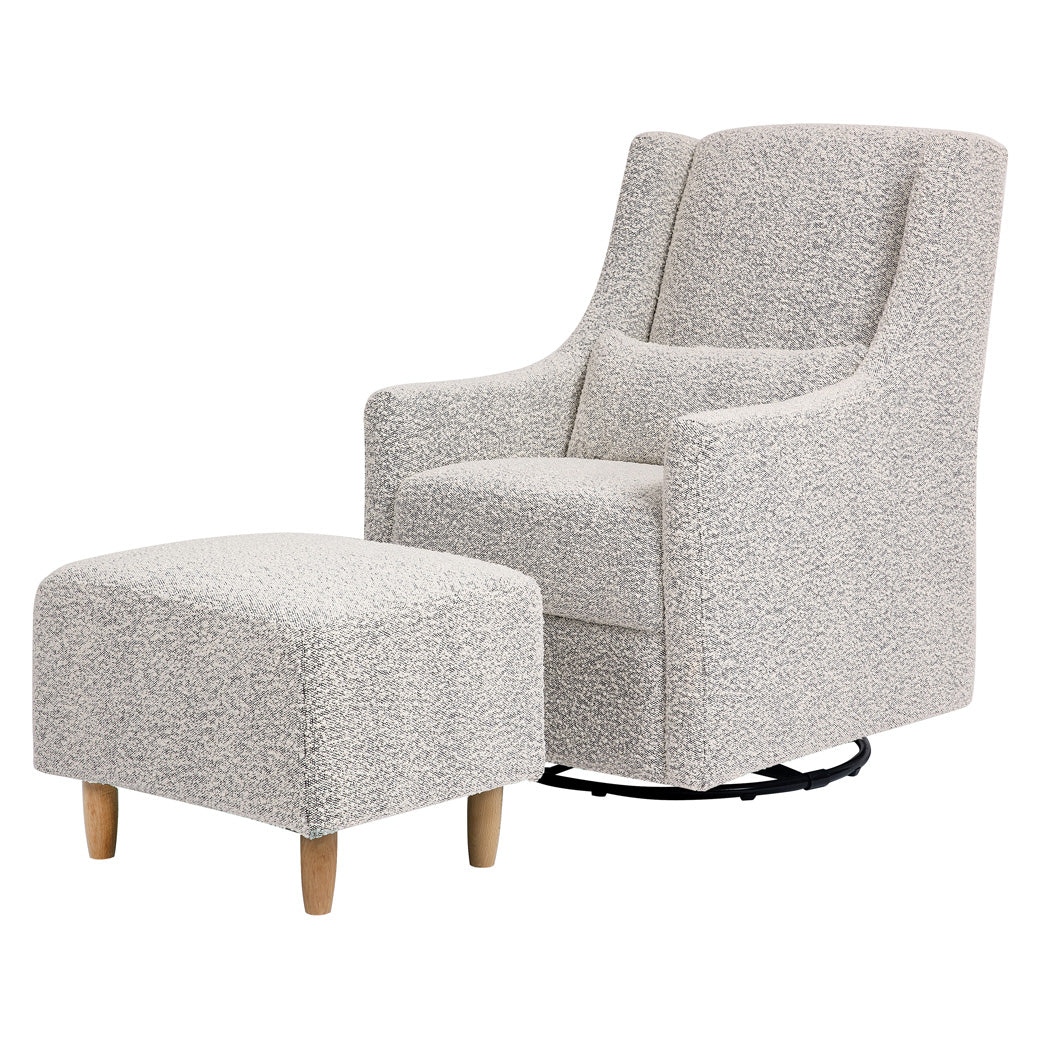 BYL-M11287BWB Toco Swivel Glider + Stationary Ottoman sku BYL-M11287BWB