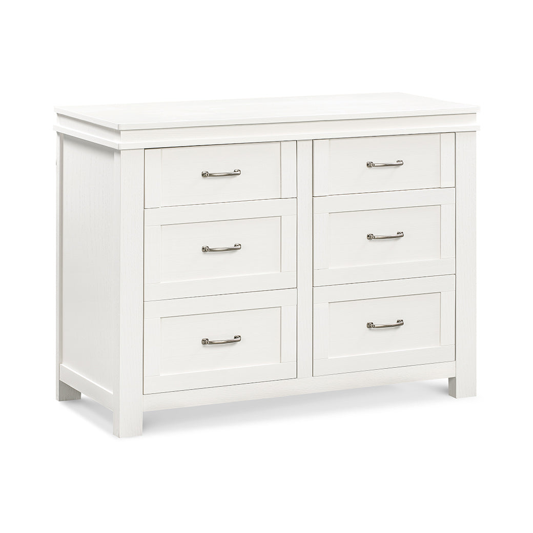 MDB-M21126HW Wesley Farmhouse 6-Drawer Double Dresser sku MDB-M21126HW