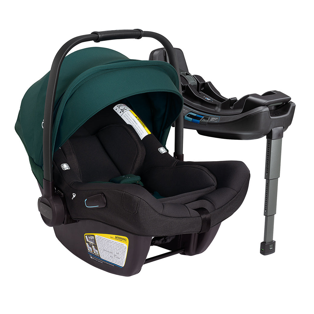 Nuna PIPA lite rx + RELX base in Lagoon with accessories for the car seat -- Color_Lagoon