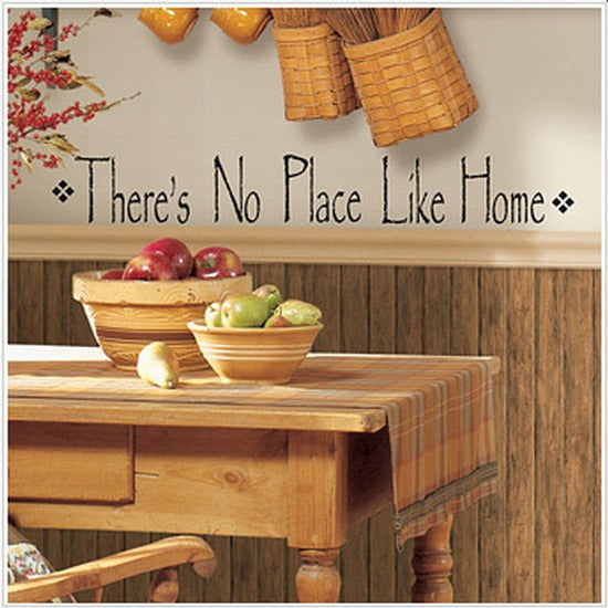 There Is No Place Like Home Peel & Stick Wall Stickers