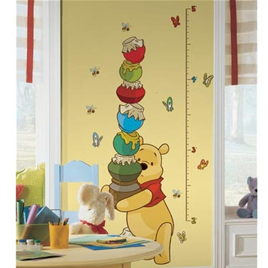 Pooh and Friends Growth Chart Wall Sticker