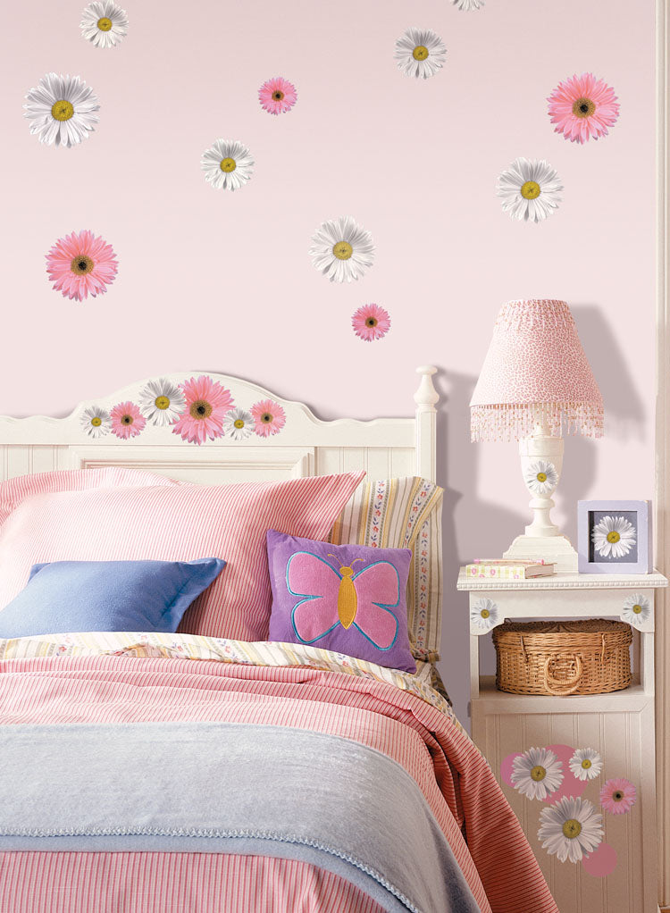 RM-RMK1013SCS Flower Power Peel & Stick Wall Decals sku RM-RMK1013SCS