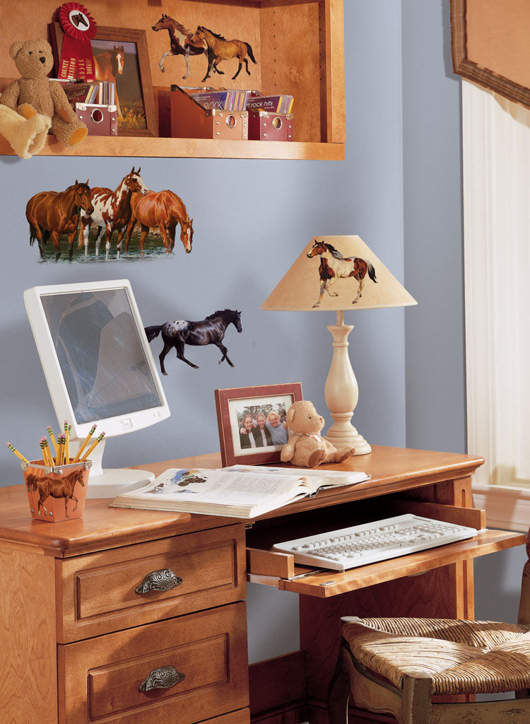 Roommates Wild Horses Peel and Stick Wall Decals