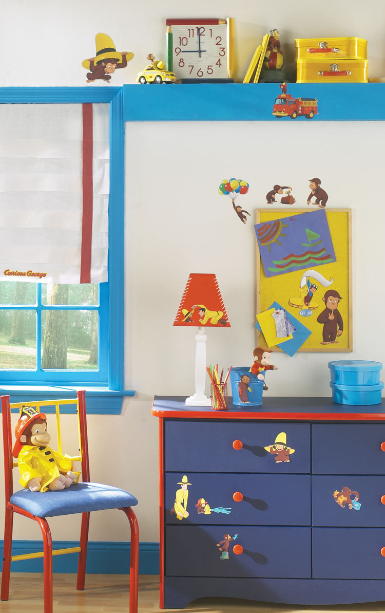 Curious George Peel & Stick Wall Decals