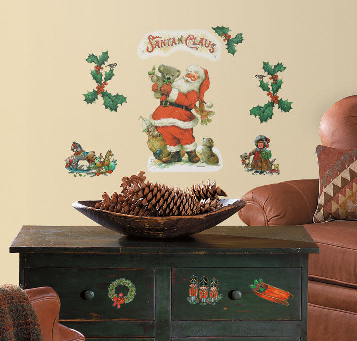 RM-RMK1112SCS Santa Wall Decals sku RM-RMK1112SCS