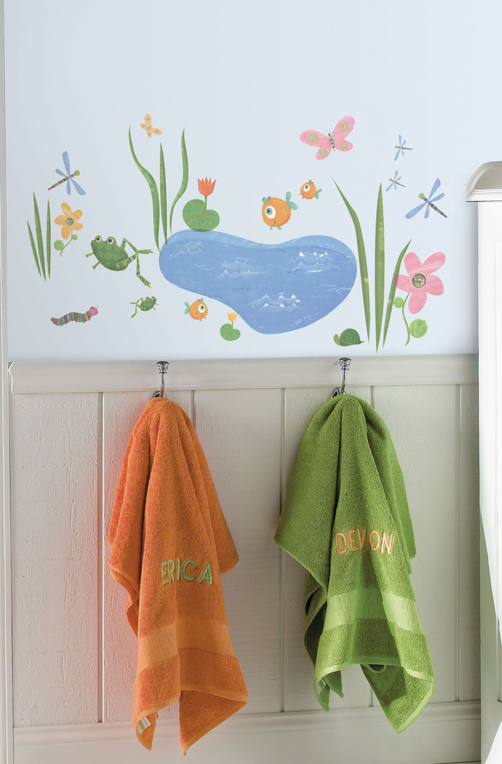 Hoppy Pond Peel & Stick Wall Decals