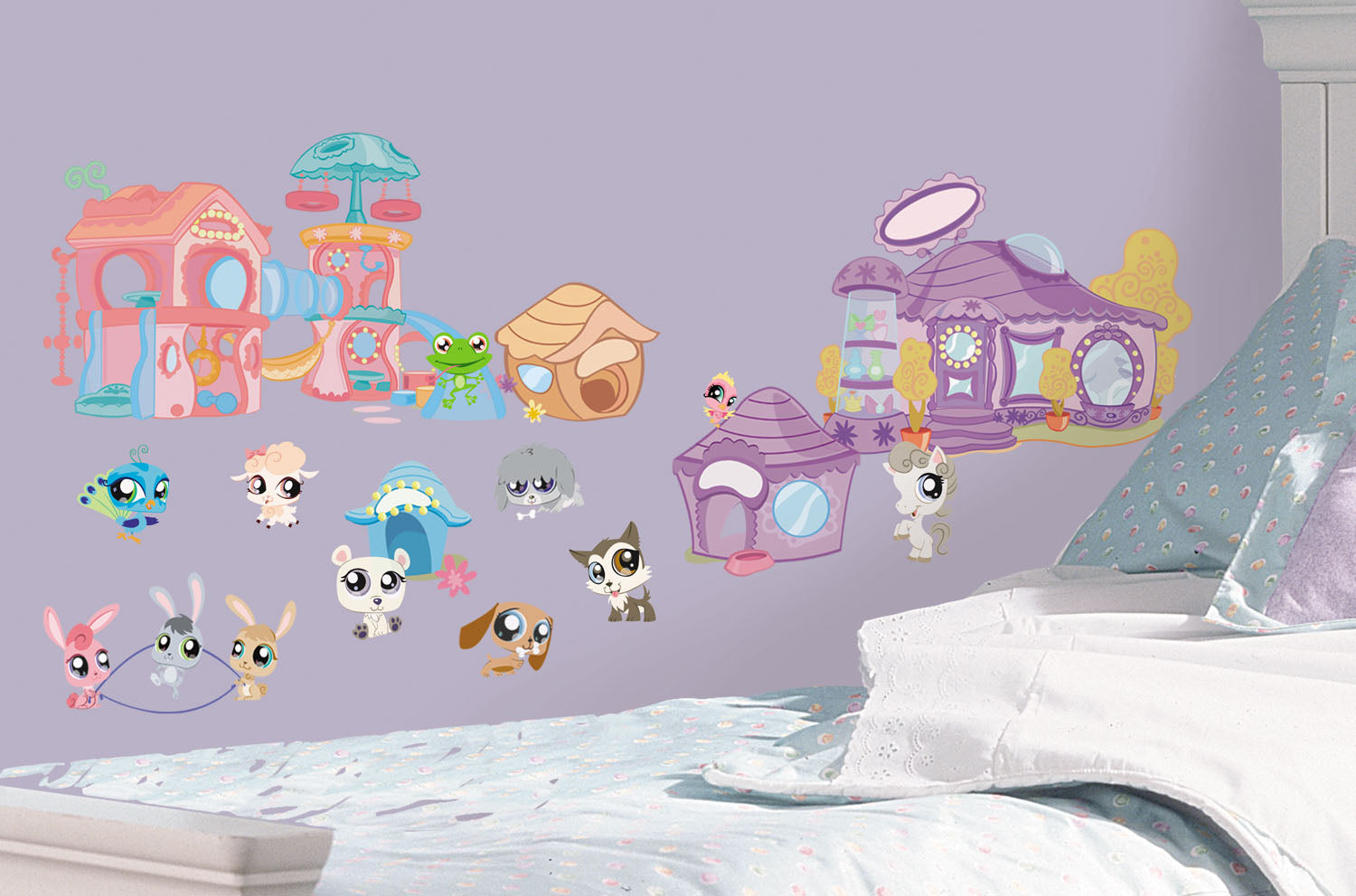 Littlest Pet Shop Peel & Stick Wall Decals