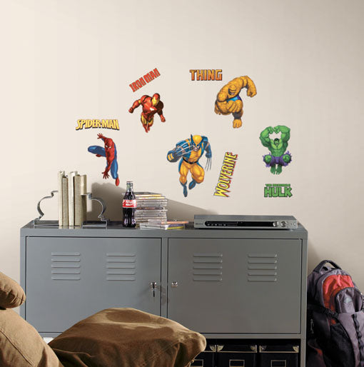Roommates Marvel Heroes Peel and Stick Wall Decals