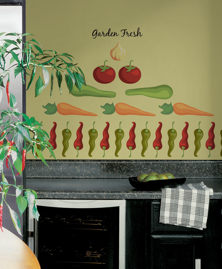 Garden Fresh Peel & Stick Wall Decals