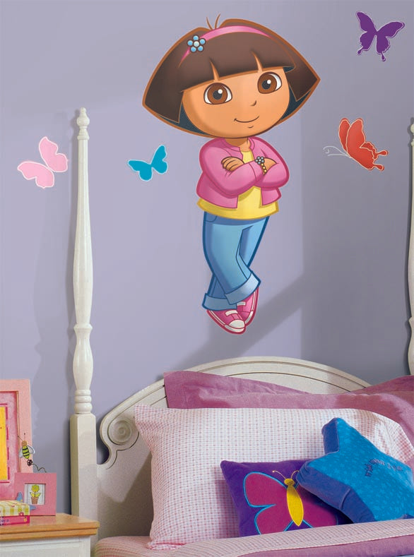 Dora Peel & Stick Giant Wall Decals