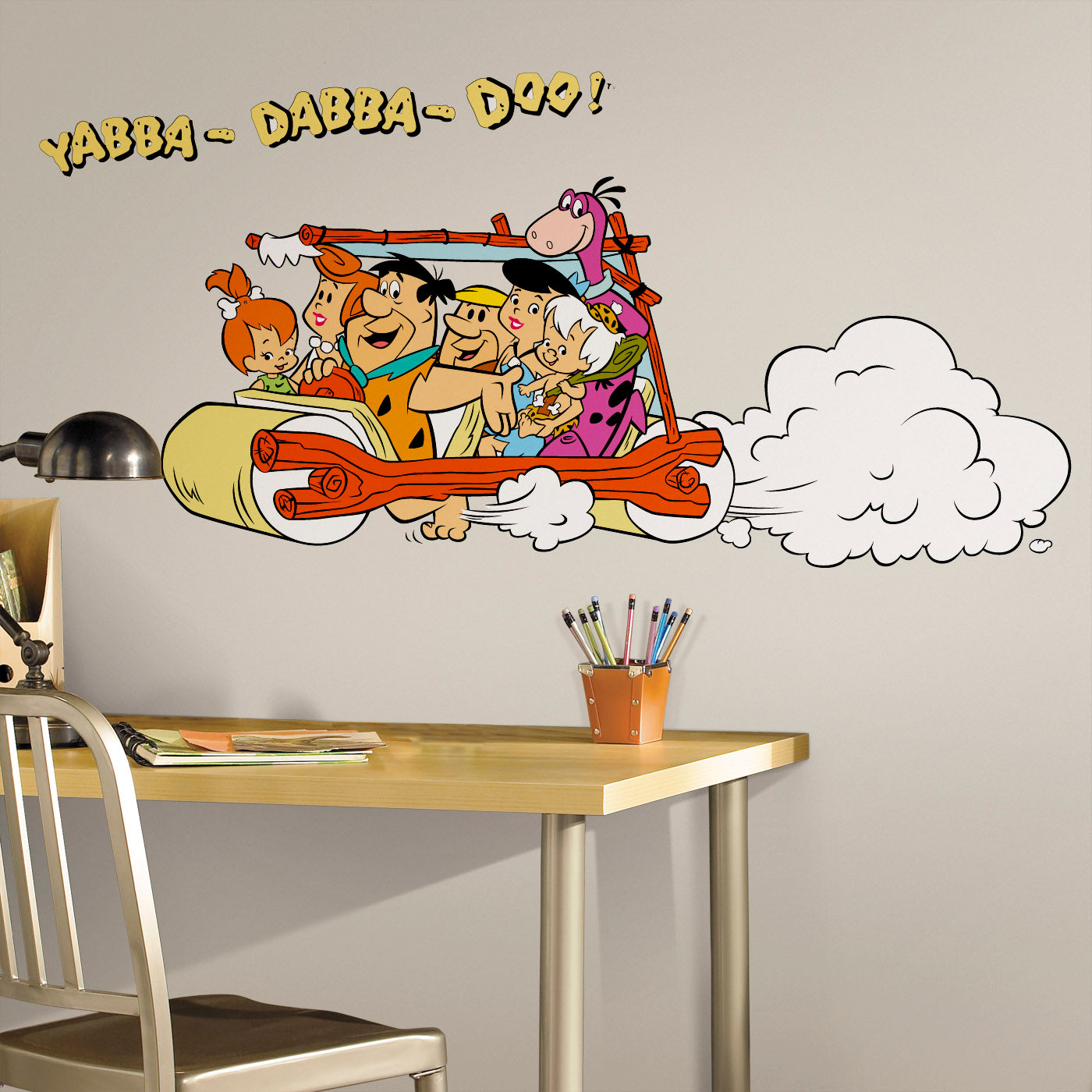 Roommates Flintstones Giant Wall Decals