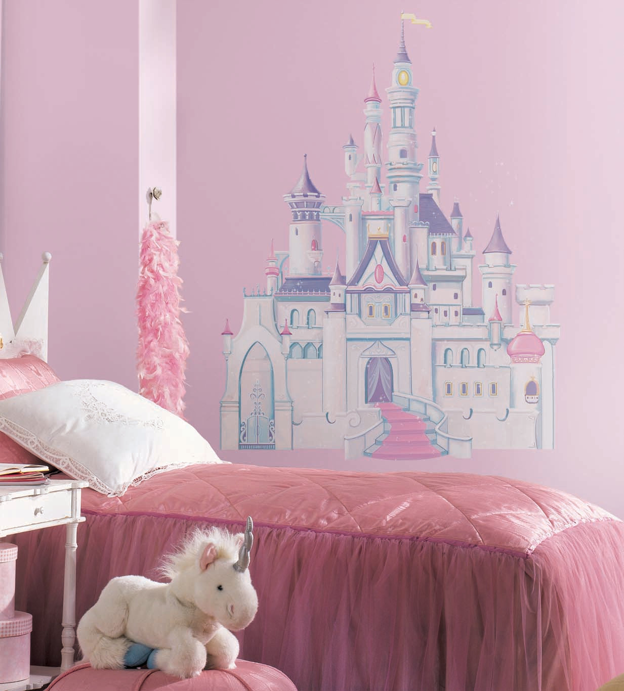 RM-RMK1546GM Disney Princess Castle Peel & Stick Giant Wall Dec sku RM-RMK1546GM