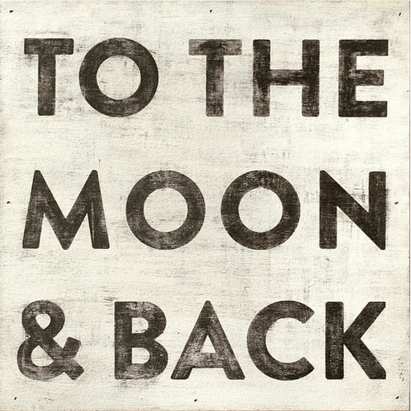 To The Moon And Back Canvas