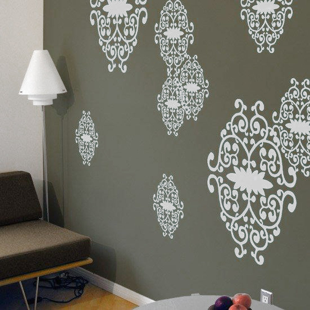 BK-IV-SNO Iron Vines Wall Stickers sku BK-IV-SNO