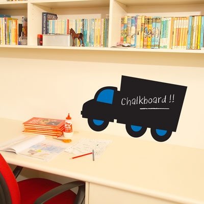 Chalkboard Truck Wallsticker