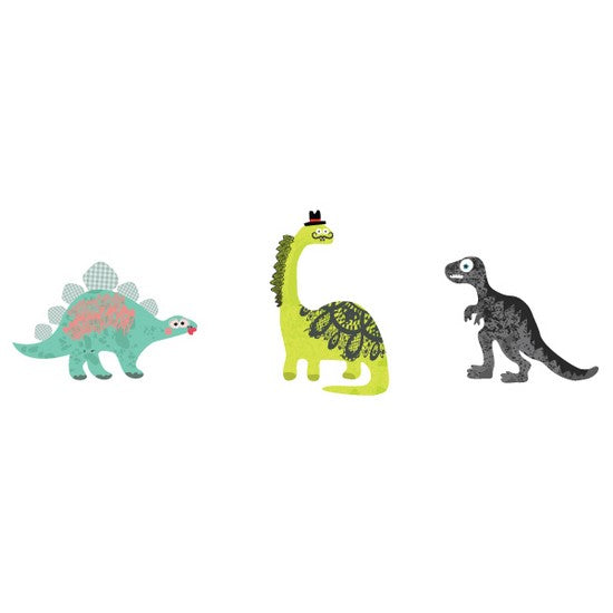 Pop and Lolli Dinosaurs - 2 Dragons Medium Wall Stickers
